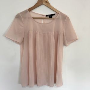 Mixed media French connection summer blouse